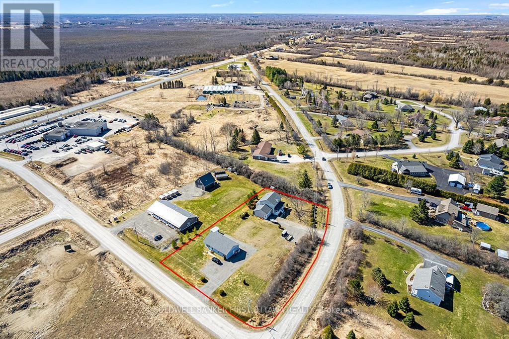 On country acre with two homes !