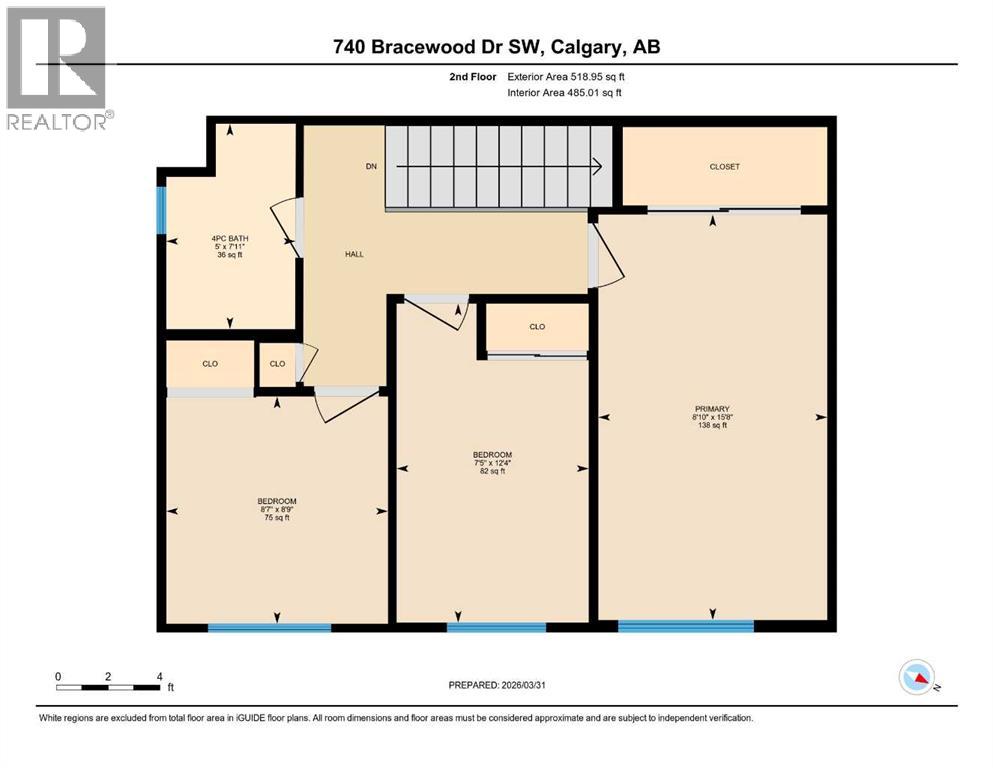Single Family House for Sale in   Bracewood Drive SW Braeside Calgary 