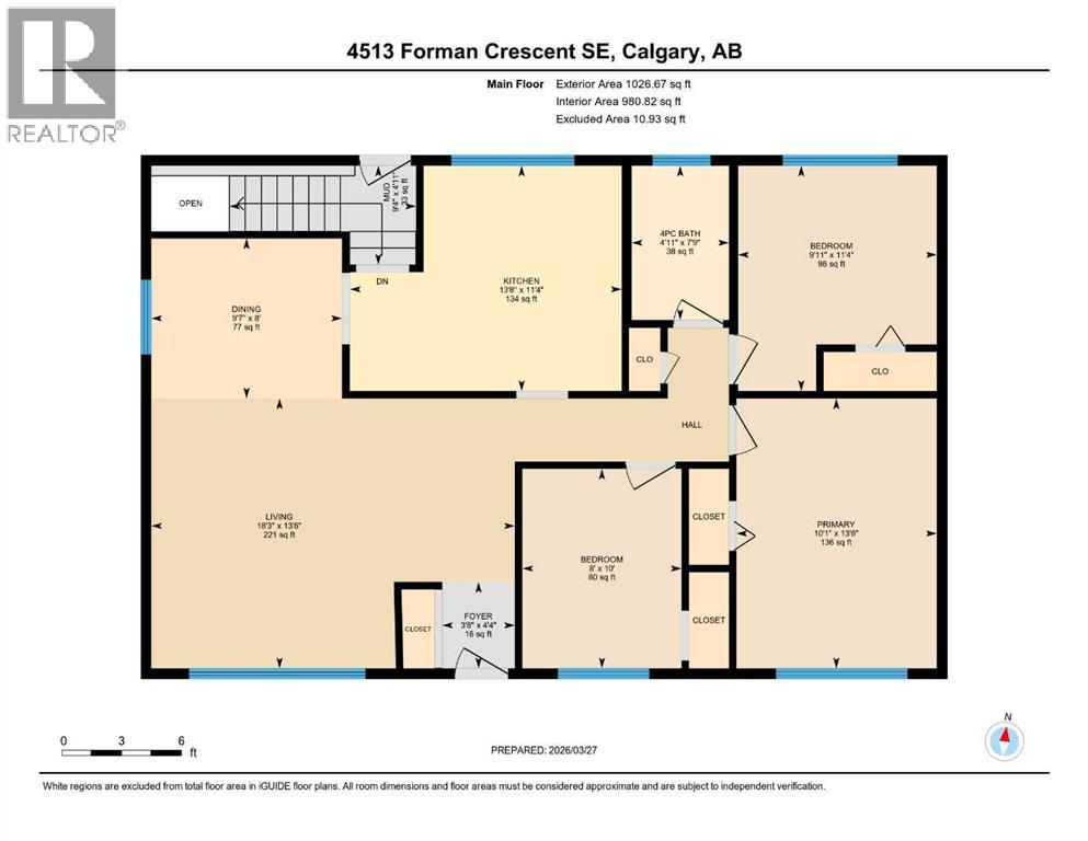 Single Family House Bungalow for Sale in  Forman Crescent SE Forest Heights Calgary 