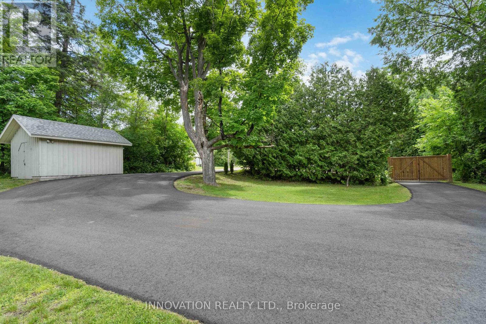 Paved in 2023, circular drive.