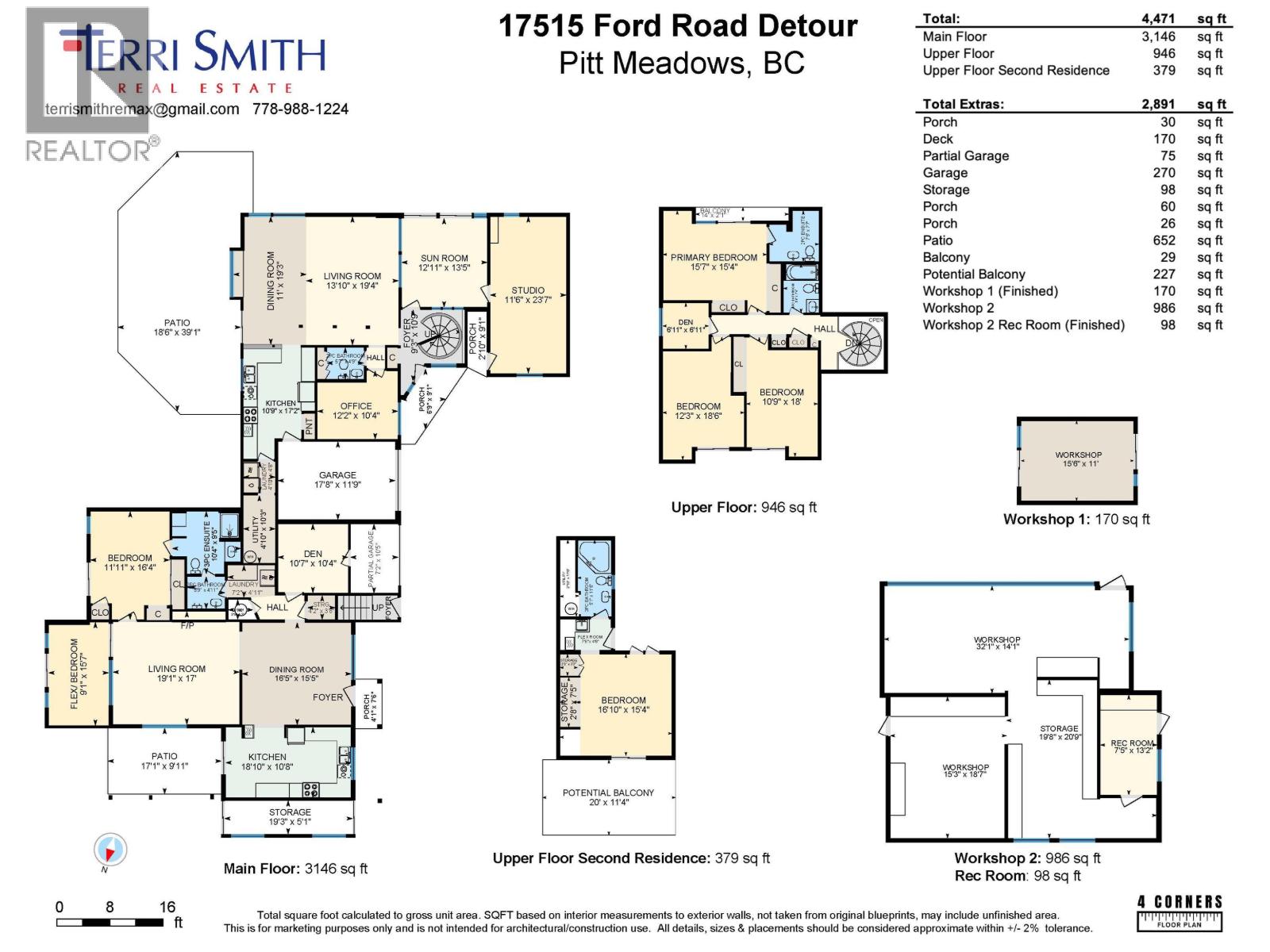 17515 FORD ROAD DETOUR, Pitt Meadows