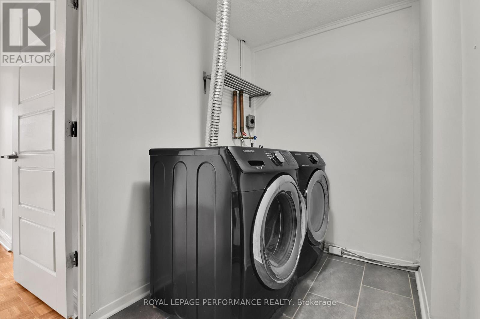 Laundry area on second level