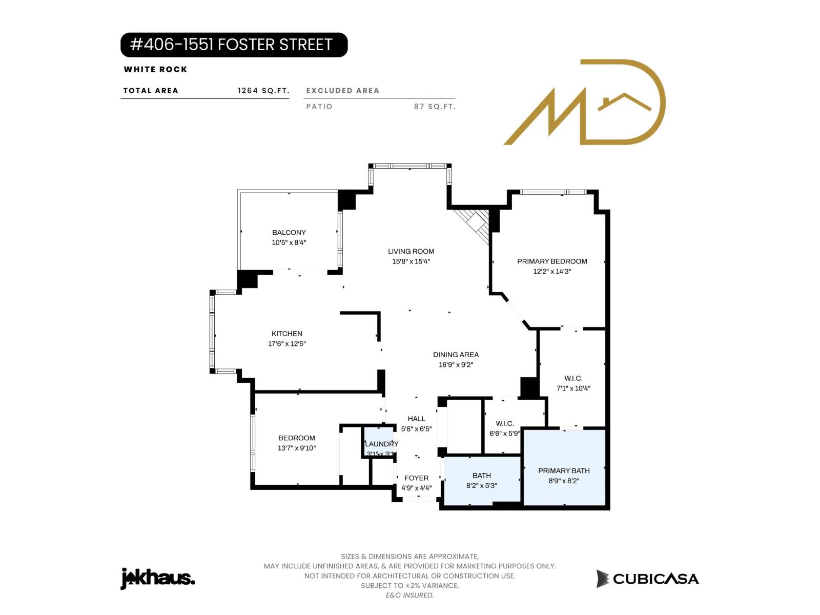 406 1551 FOSTER STREET, White Rock