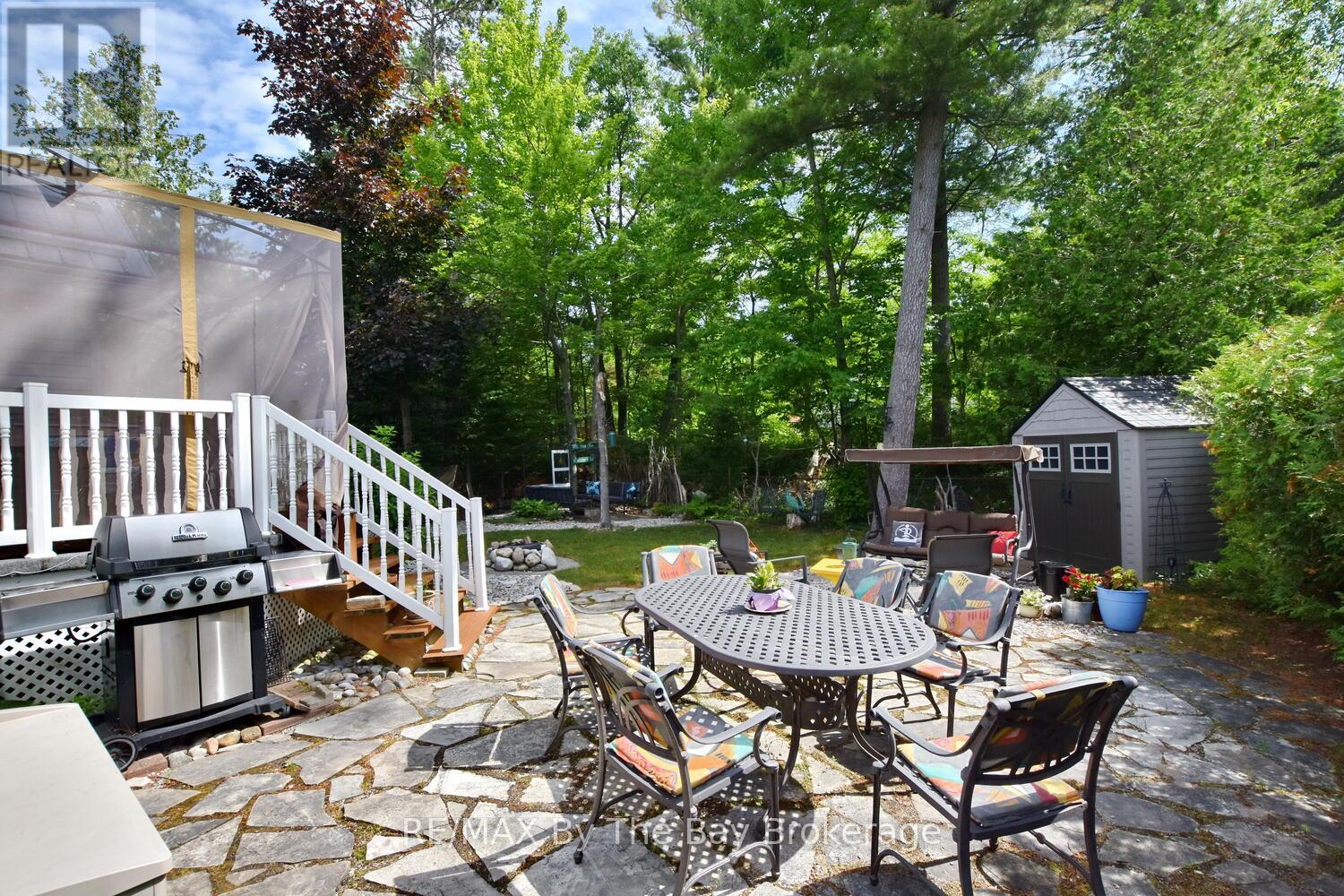 Patio and BBQ Area