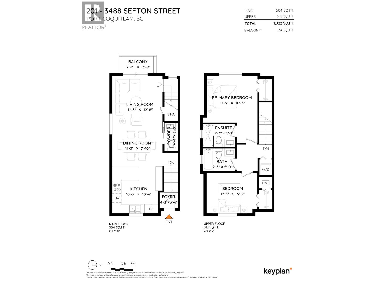 201 3488 SEFTON STREET, Port Coquitlam