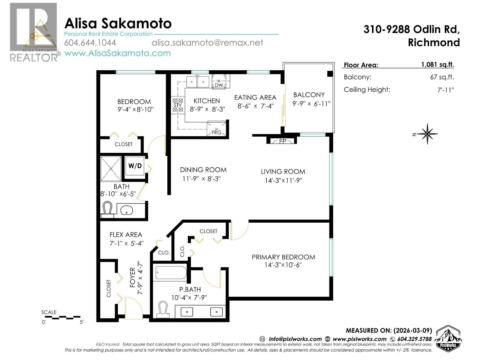 #310-9288 ODLIN Road, Richmond