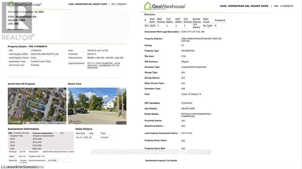 3266 HOMESTEAD DRIVE - 3