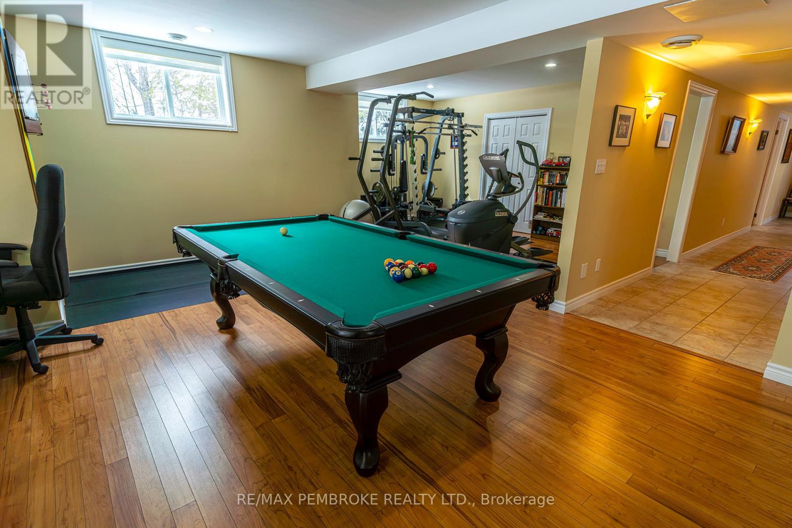lower level games area
