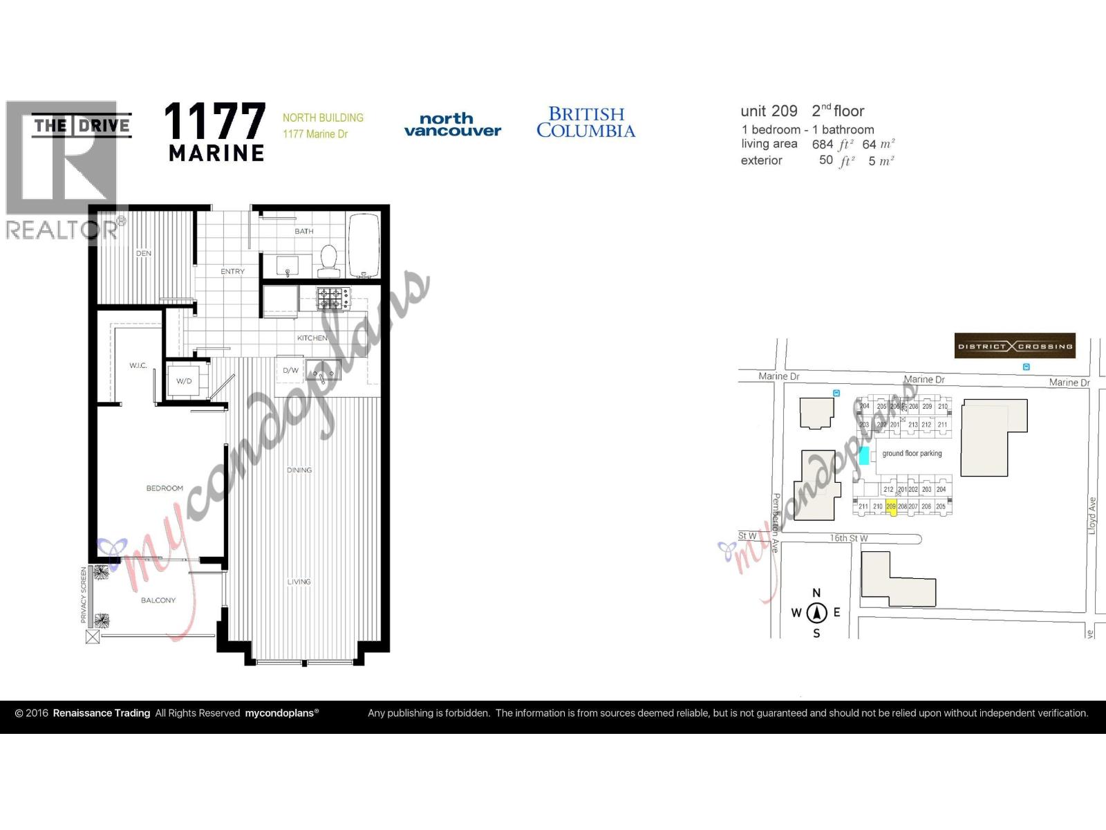 209 1182 W 16TH STREET, North Vancouver