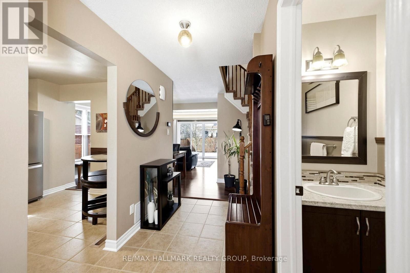 Neutral decor throughout!