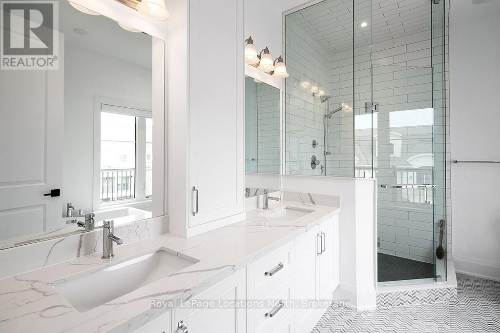Primary BR ensuite glass shower