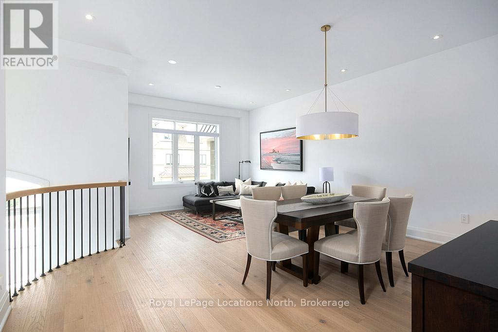 Large open living and formal dining