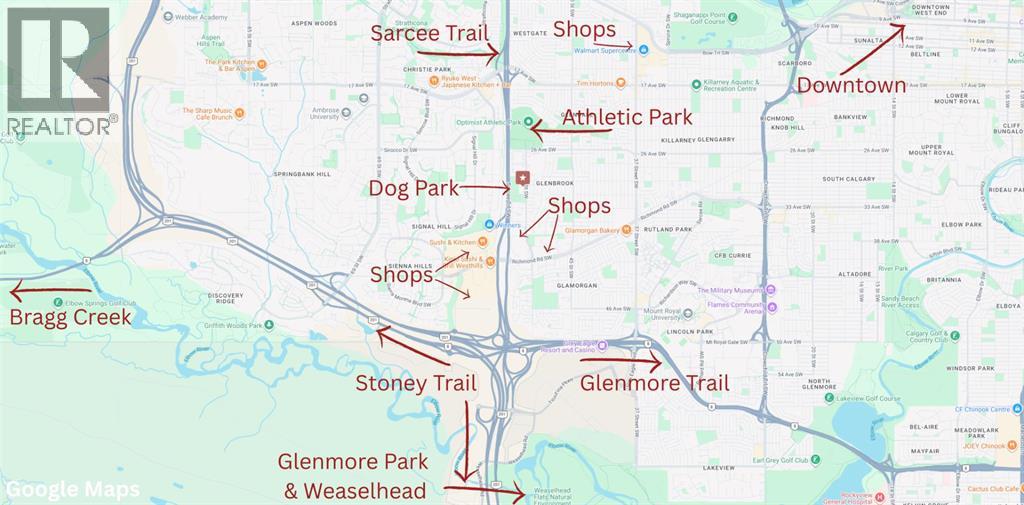 Single Family House for Sale in    Street SW Glenbrook Calgary 