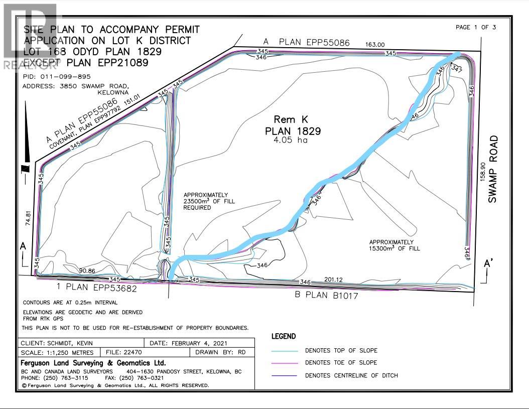  3850 Swamp Road, Kelowna