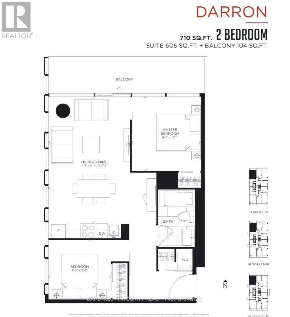 Listing photo of 809 - 28 WELLESLEY STREET E