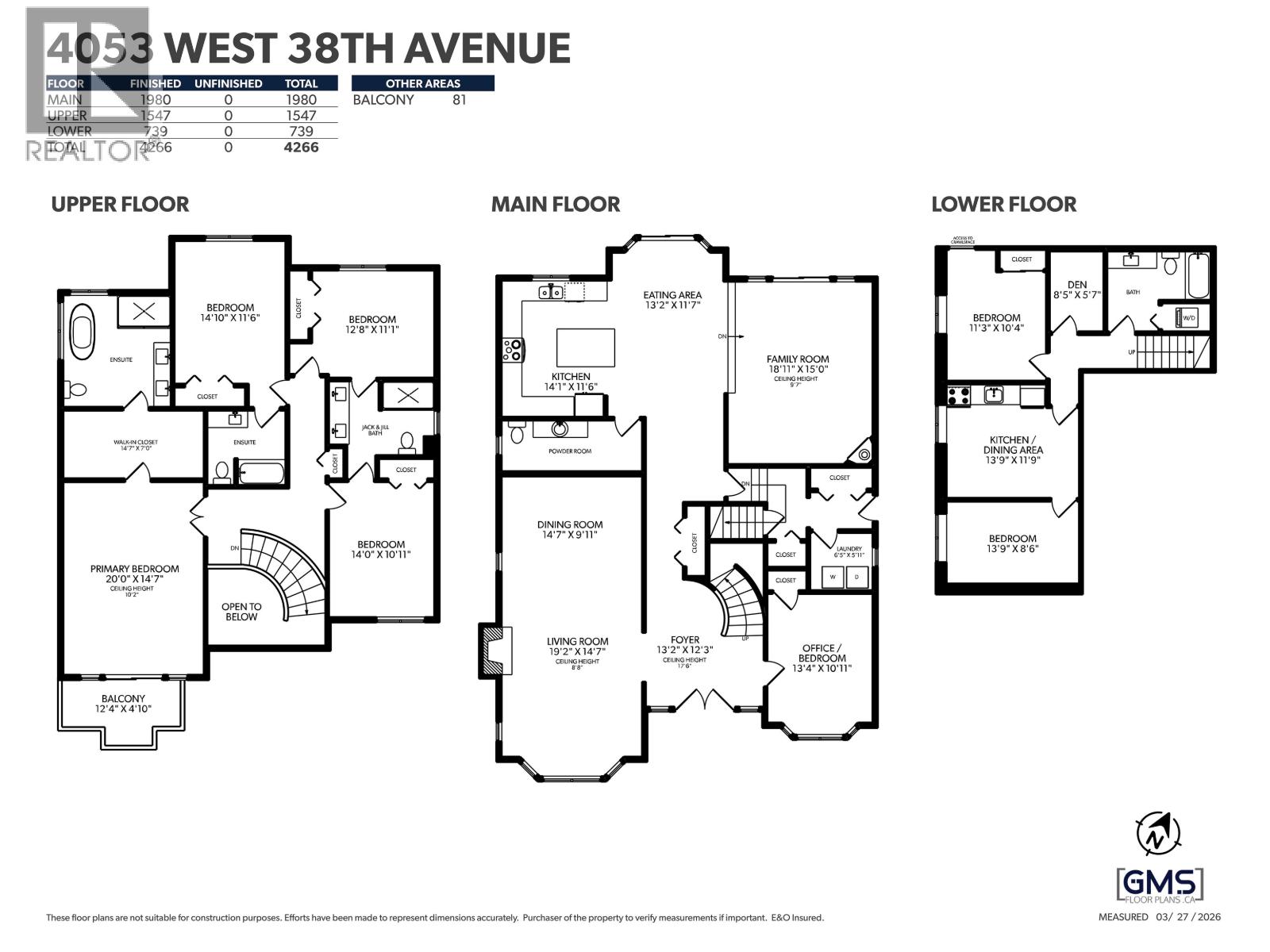 4053 W 38TH AVENUE, Vancouver