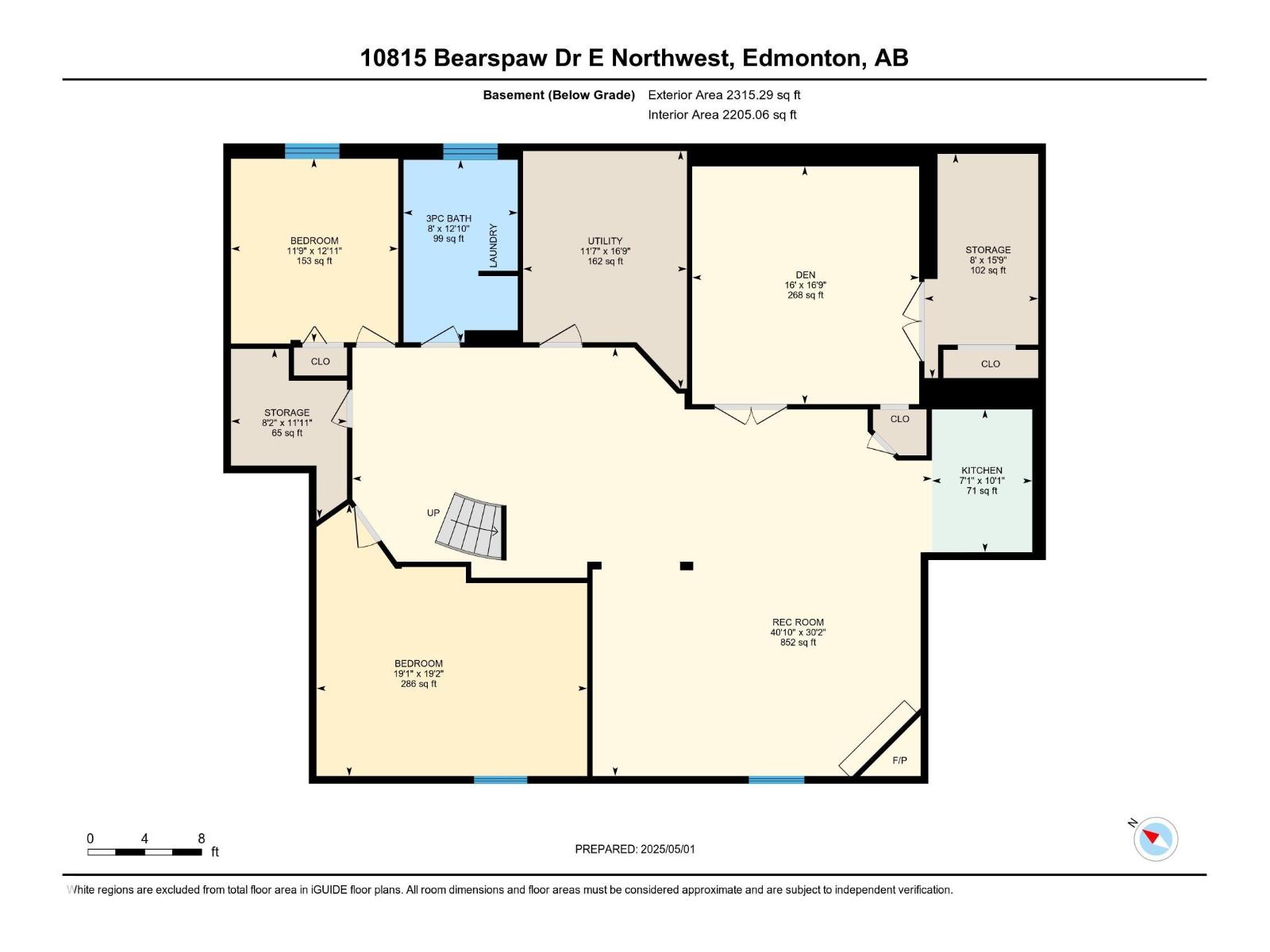 10815 BEARSPAW DR E NW NW, Edmonton