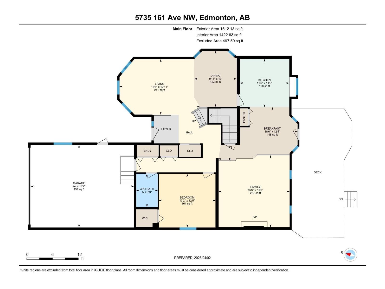 5735 161 AV NW, Edmonton