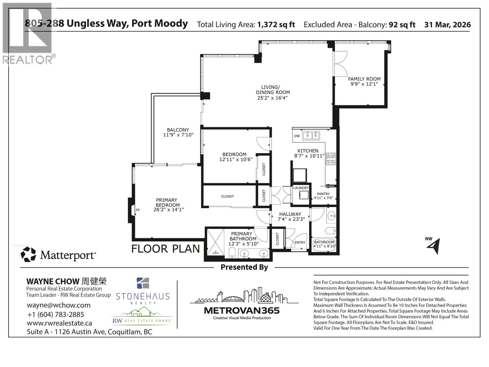 805 288 UNGLESS WAY, Port Moody