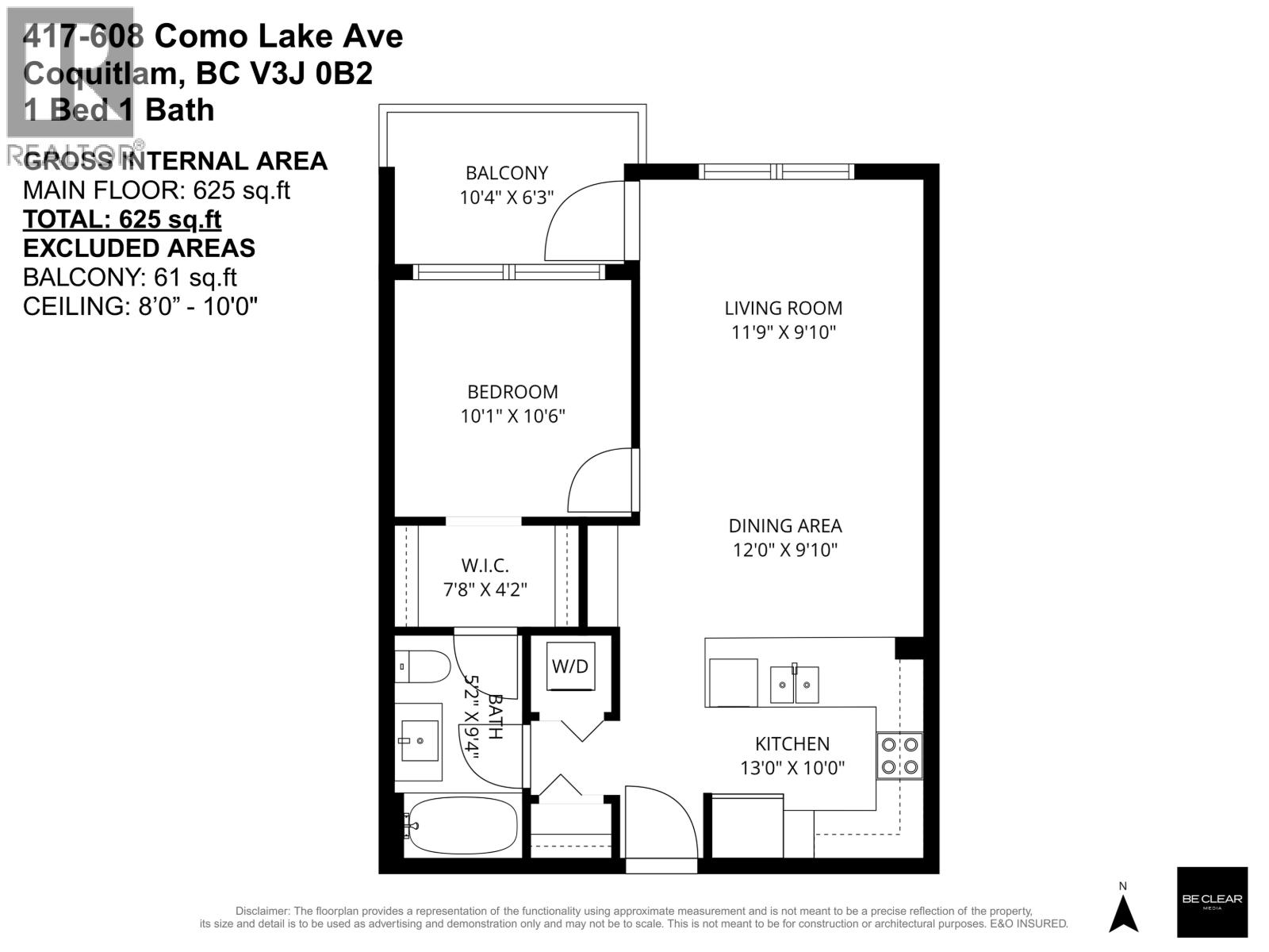 417 608 COMO LAKE AVENUE, Coquitlam