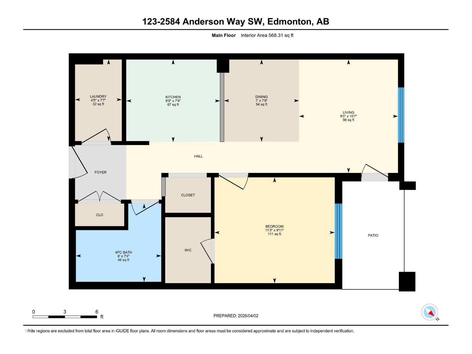 #123 2584 ANDERSON WY SW, Edmonton