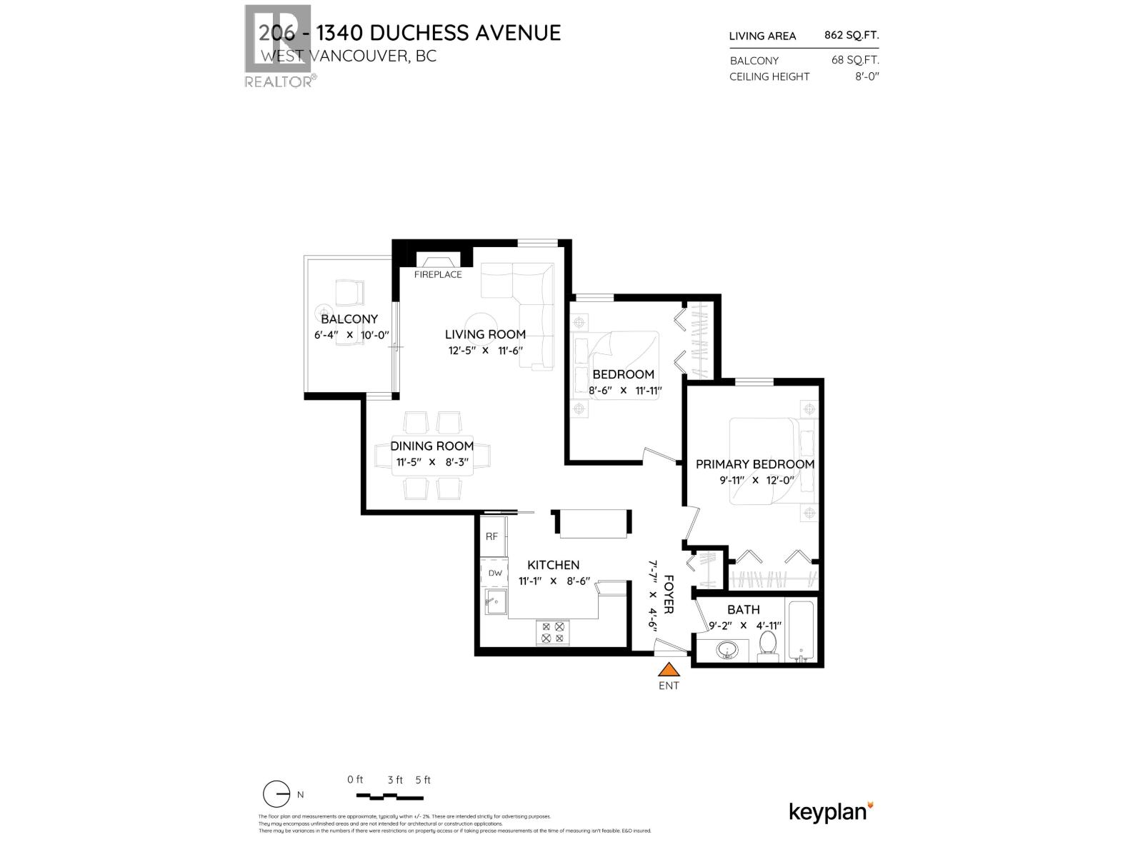 206 1340 DUCHESS AVENUE, West Vancouver