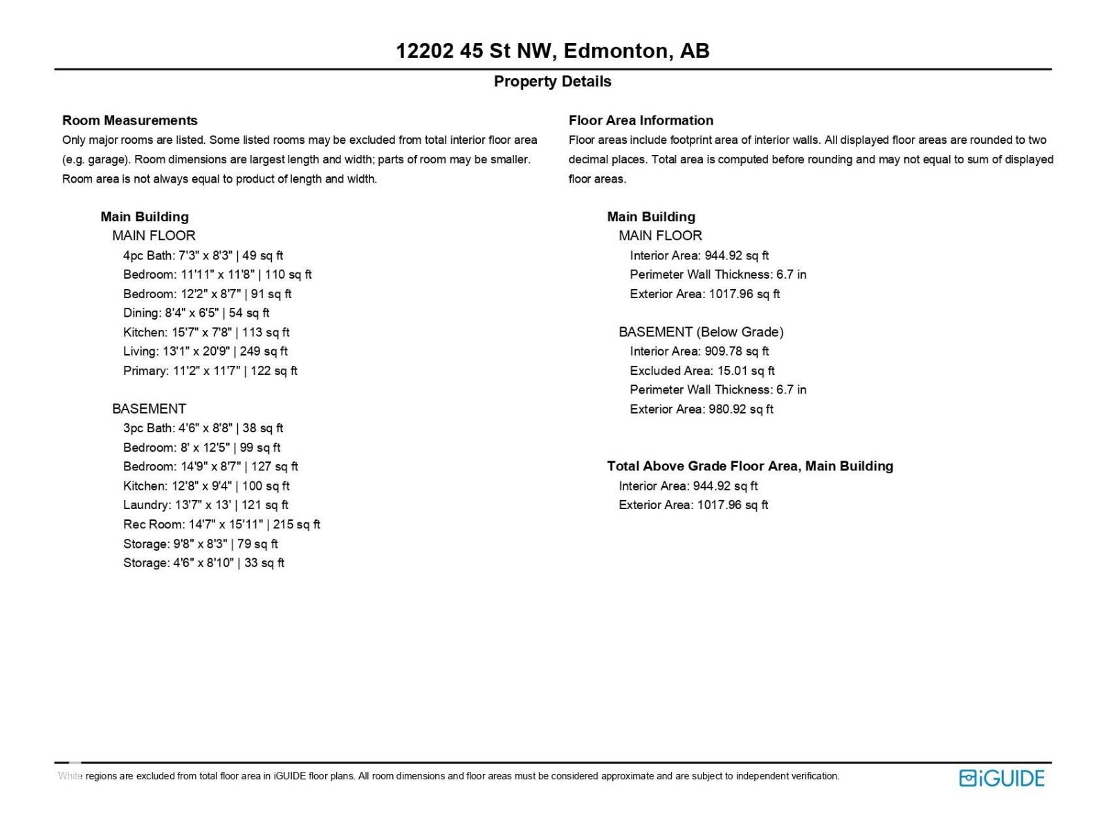 12202 45 ST NW, Edmonton