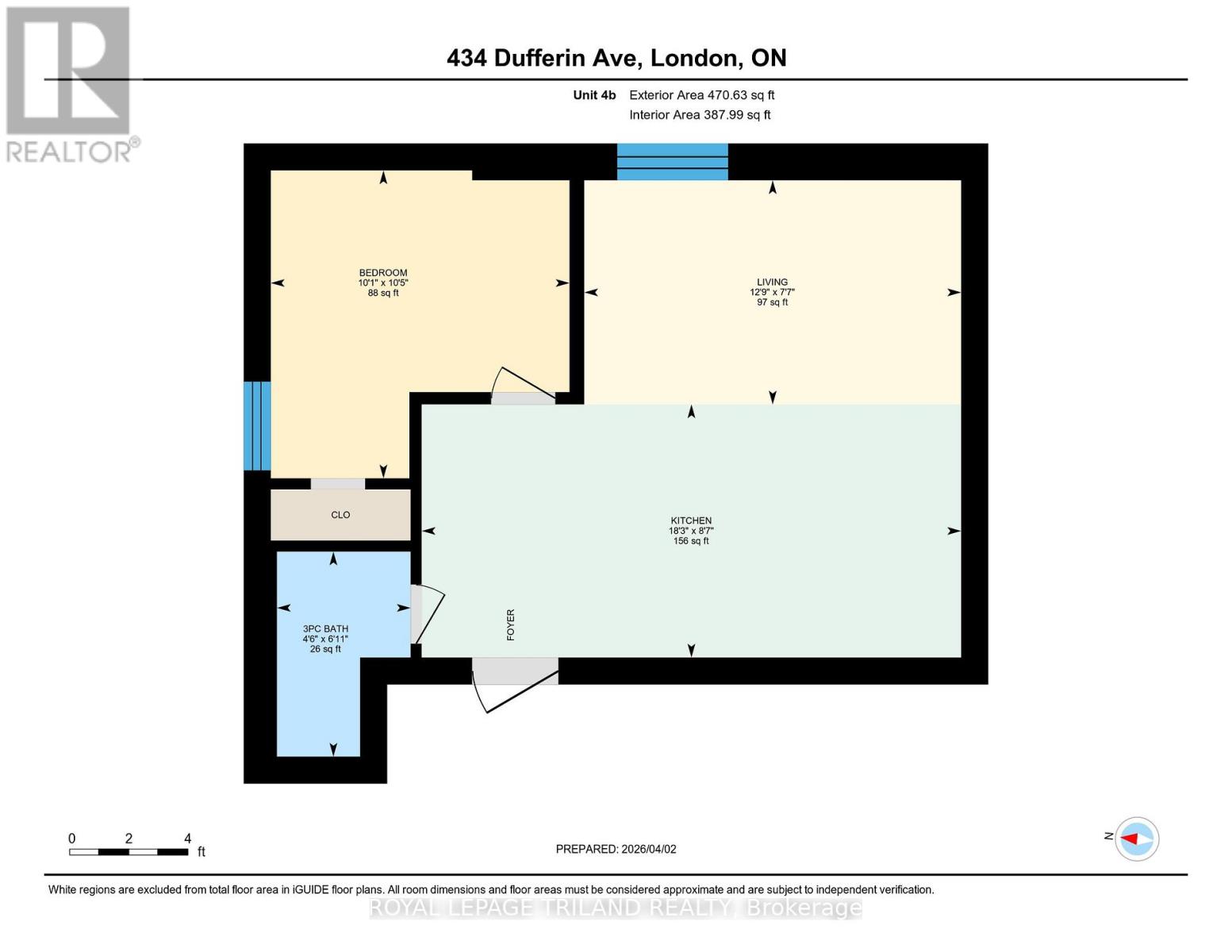 434 DUFFERIN AVENUE Property Photo