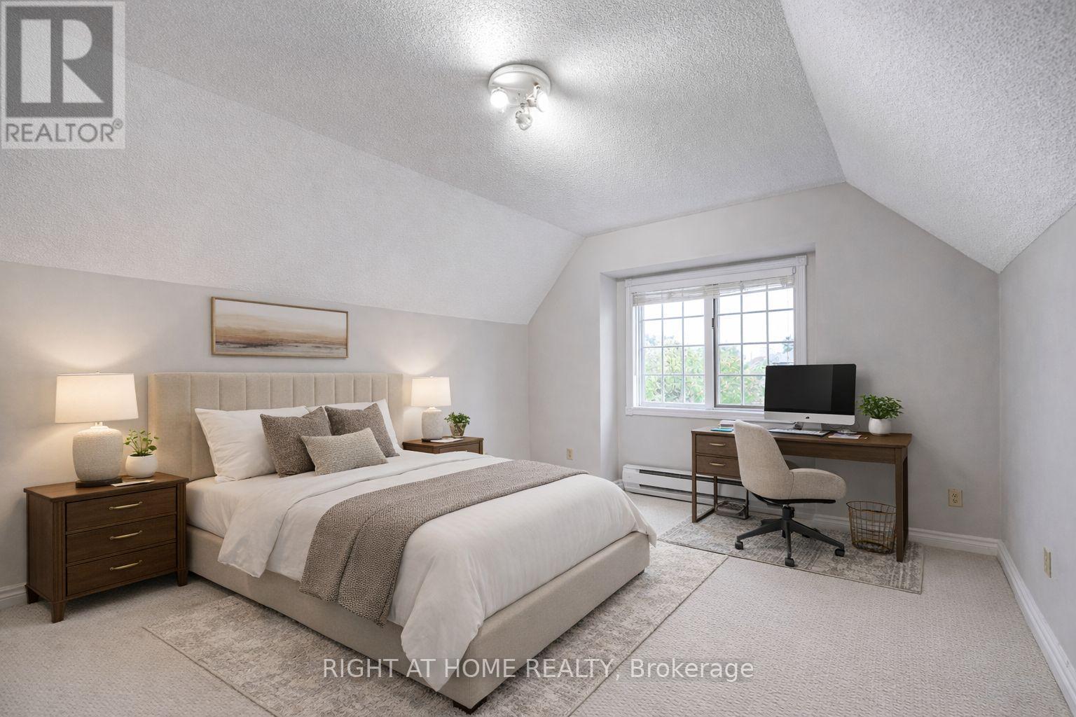 Virtually staged bedroom 2