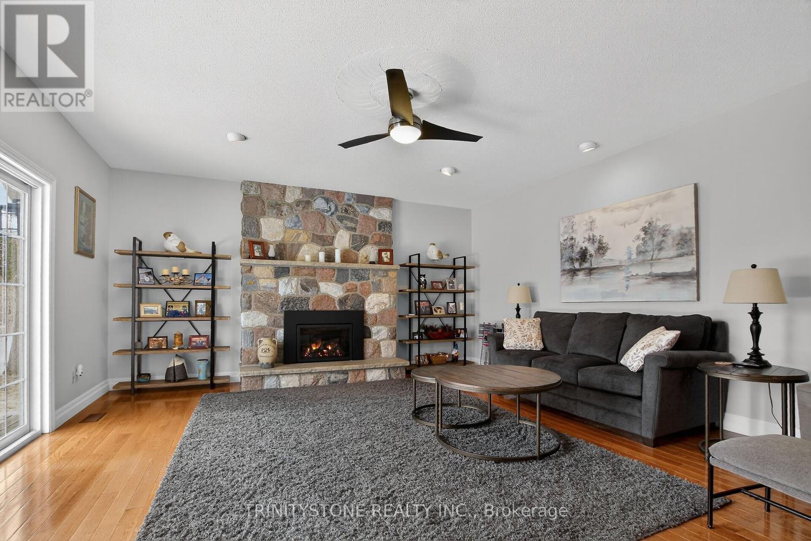 Gas fireplace