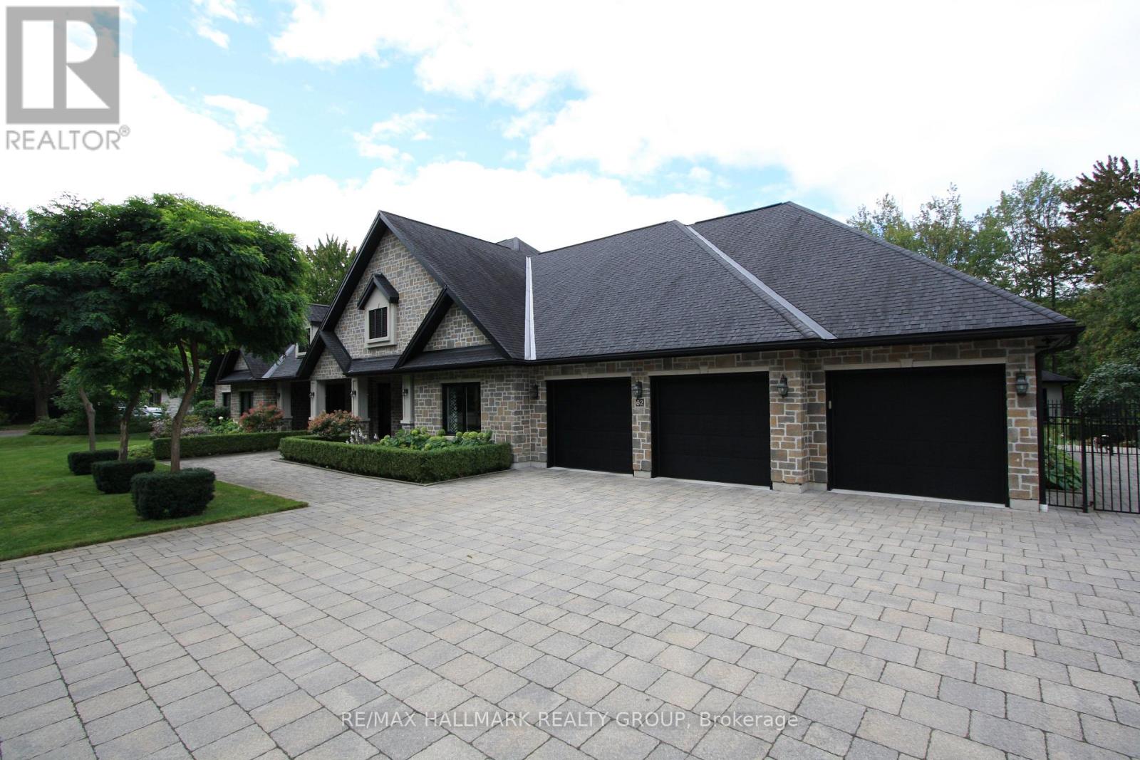 Street view, full stone exterior.