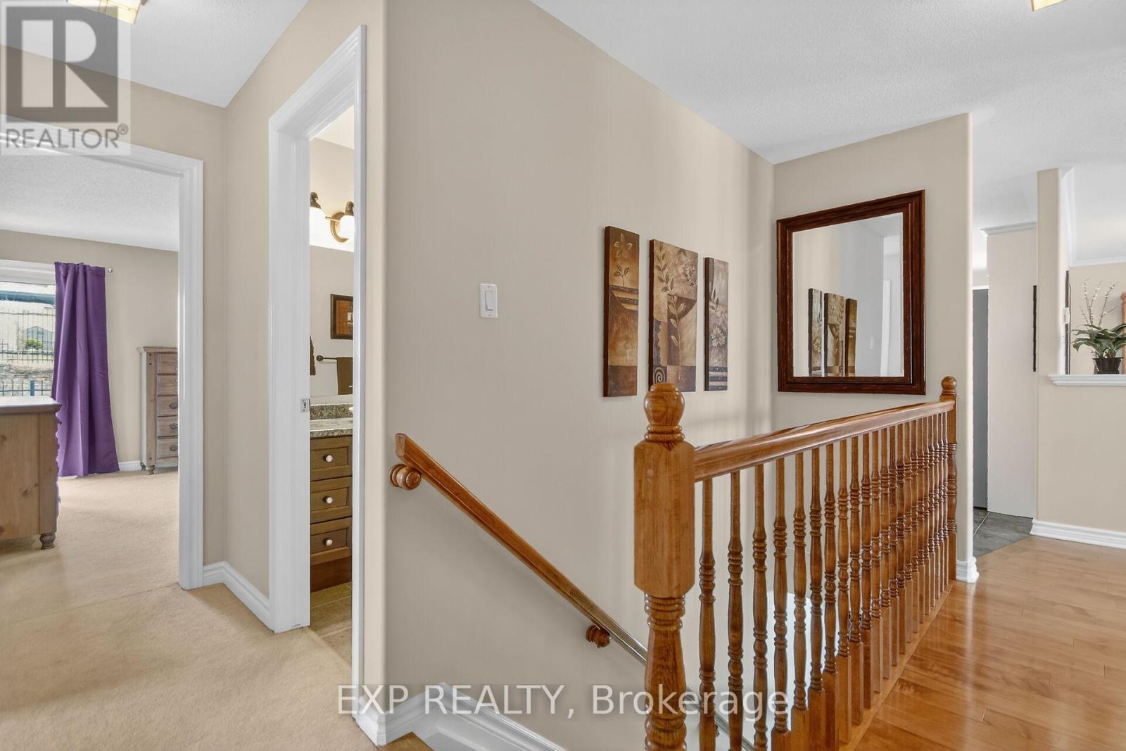 stairs heading to basement