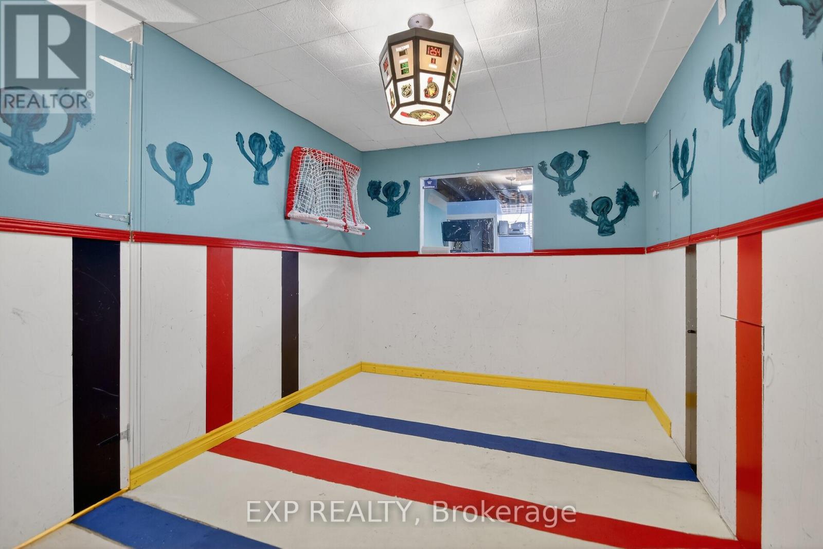 gym ~ hockey room