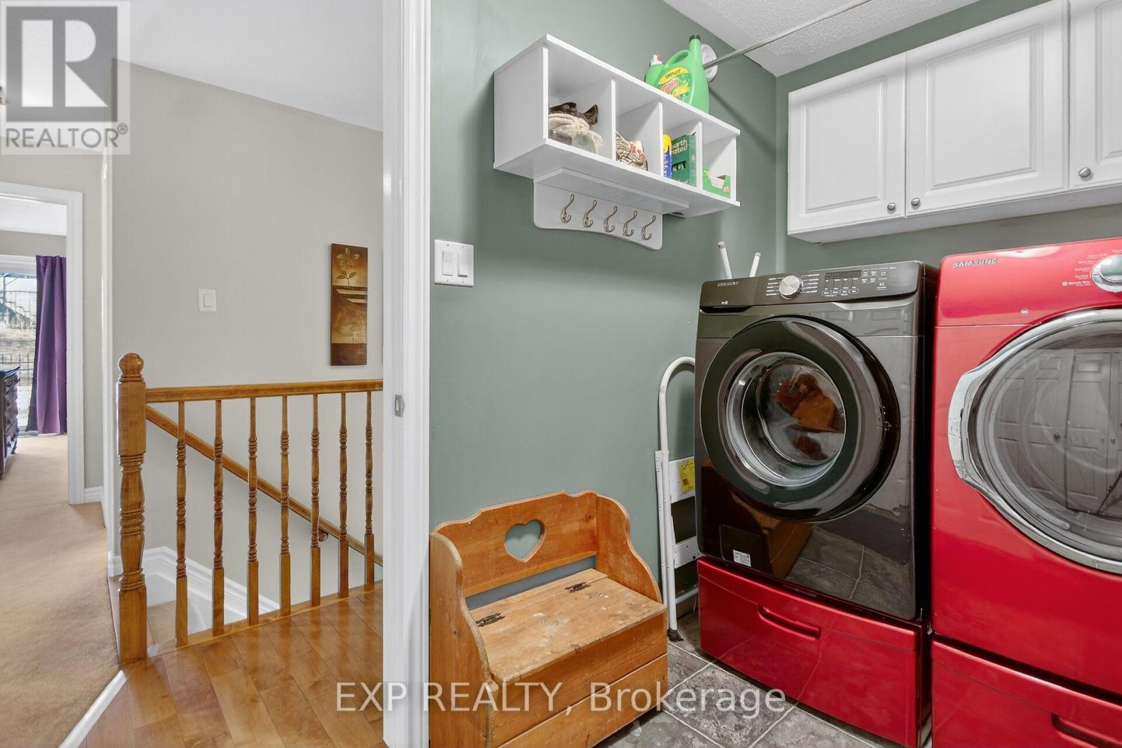 mud room & laundry with access to garage