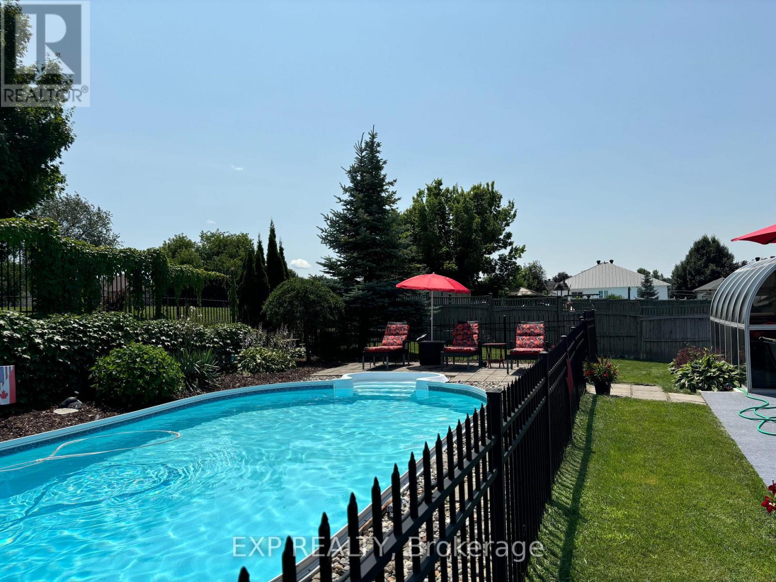 view of back yard