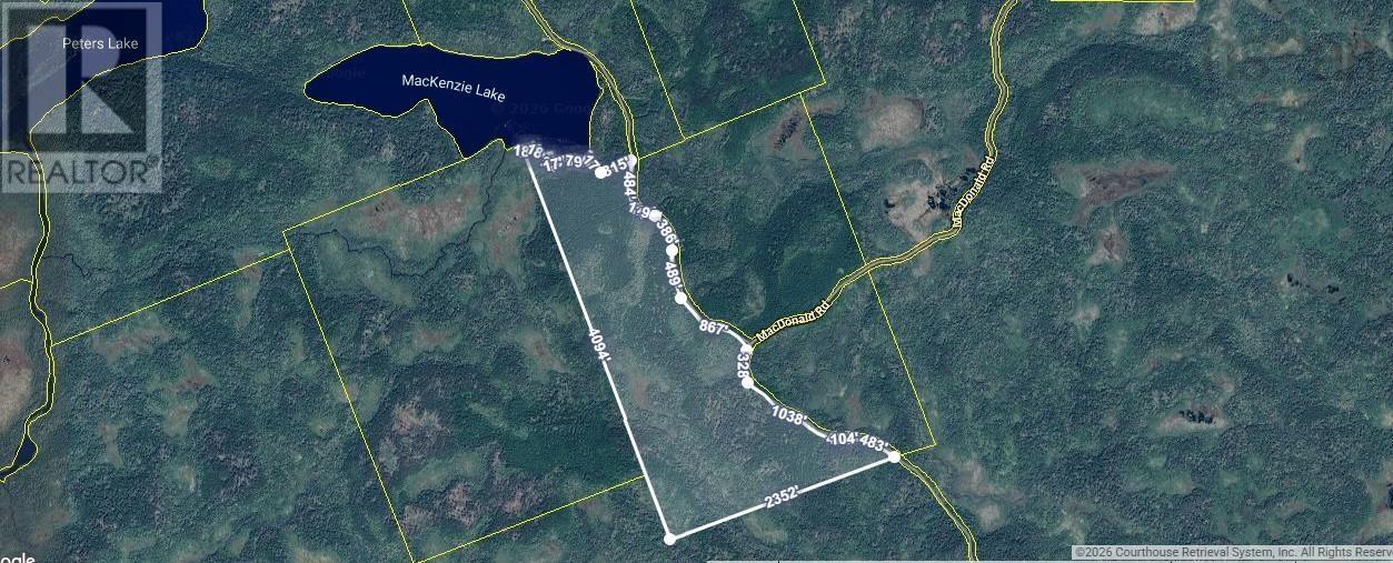 Property 2 of 5 of 226 acre Mackenzie Lake Rd