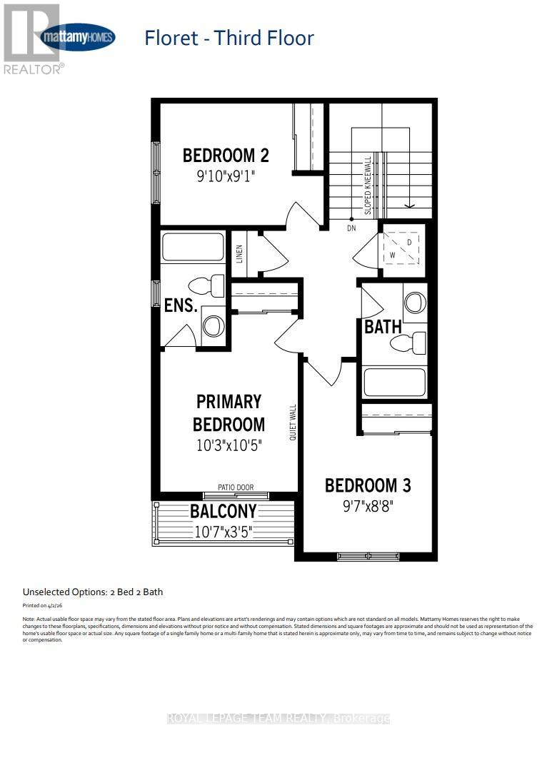 Images are to showcase builder finishes only.