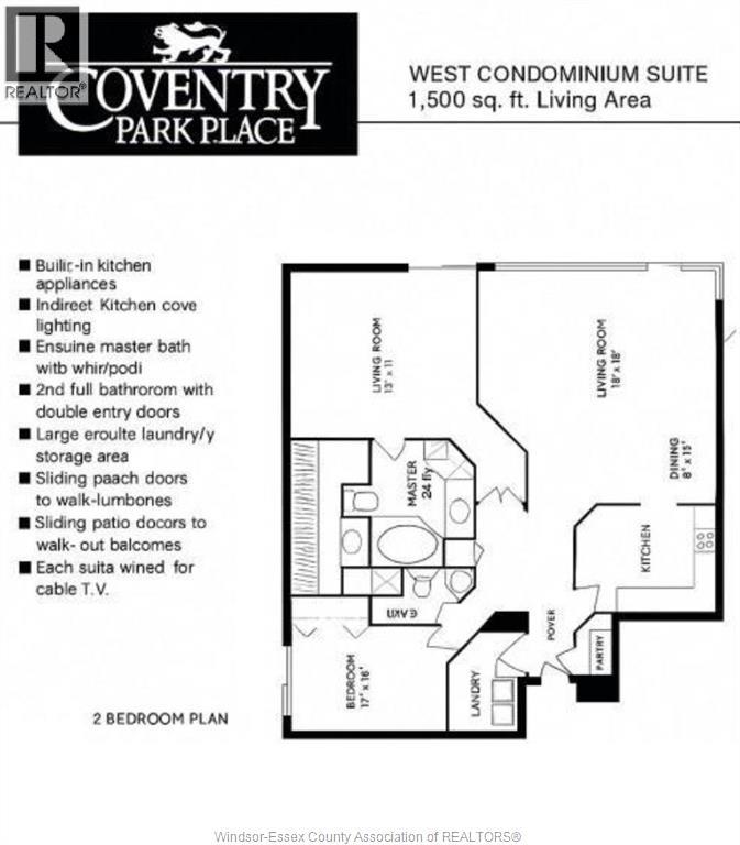 5151 RIVERSIDE DRIVE Unit# 905, Windsor, Ontario, N8S4R5 — Photo 27
