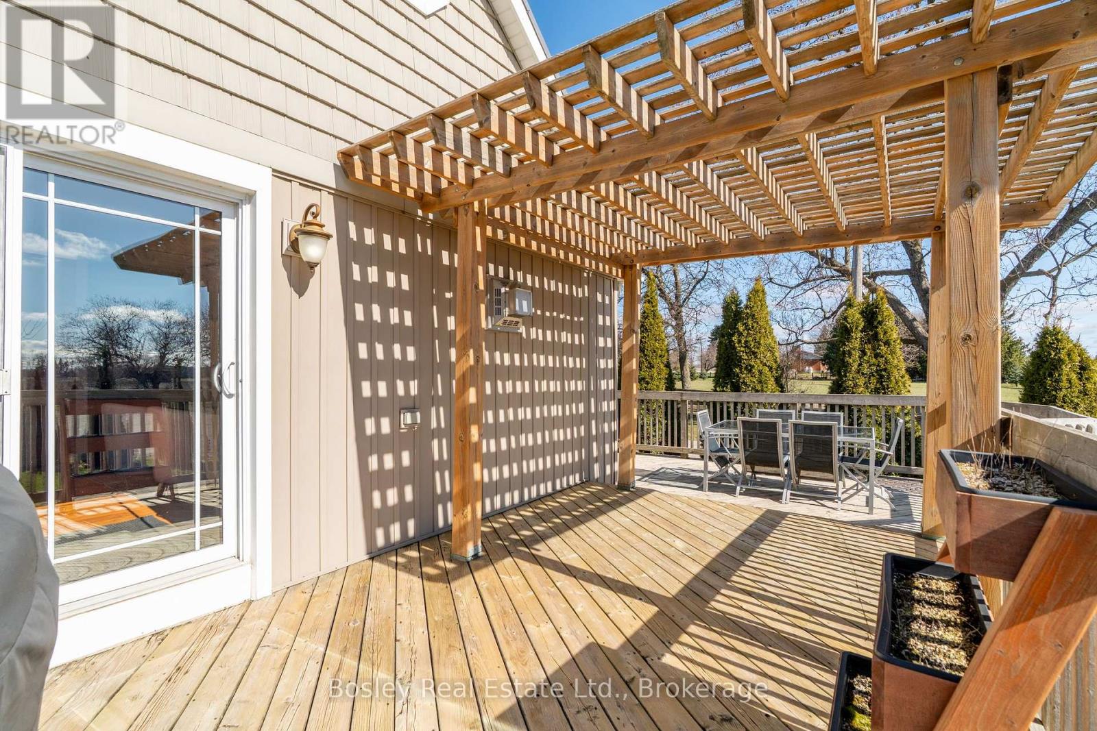 Pergola & Deck off of main living area