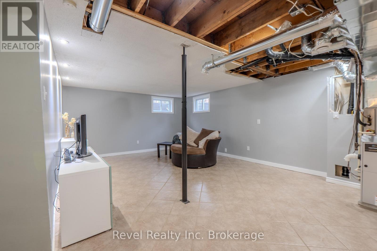 Basement family room
