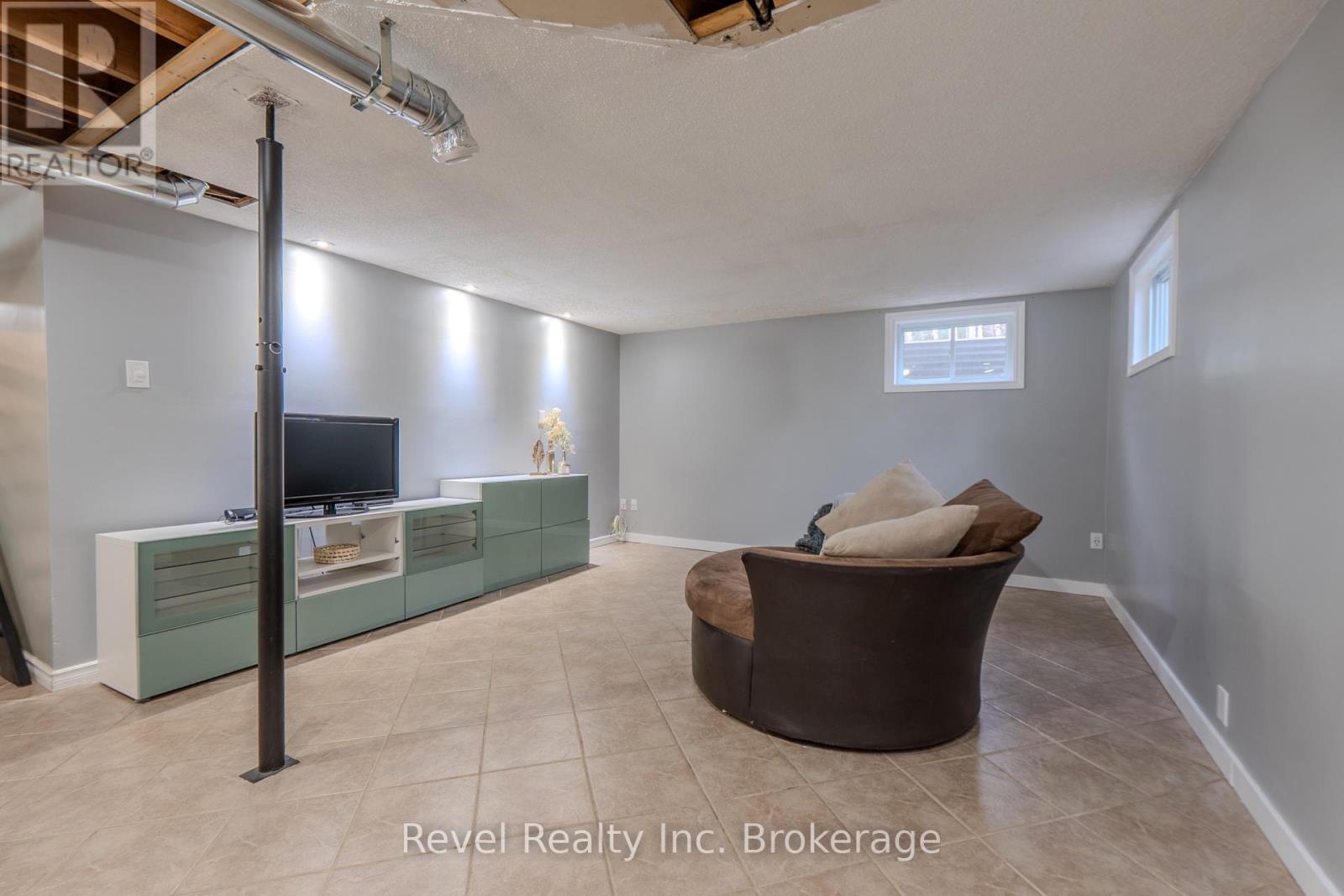 Basement family room