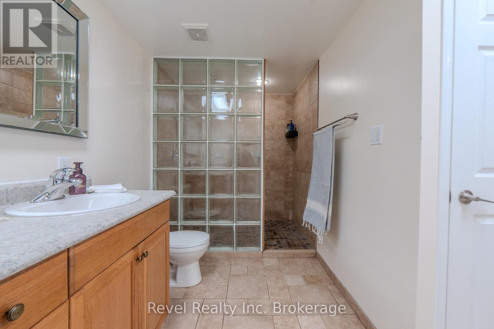 Basement Bathroom Walk-in Shower