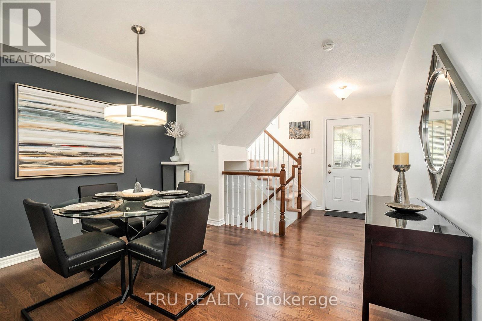 Bright inviting dining room