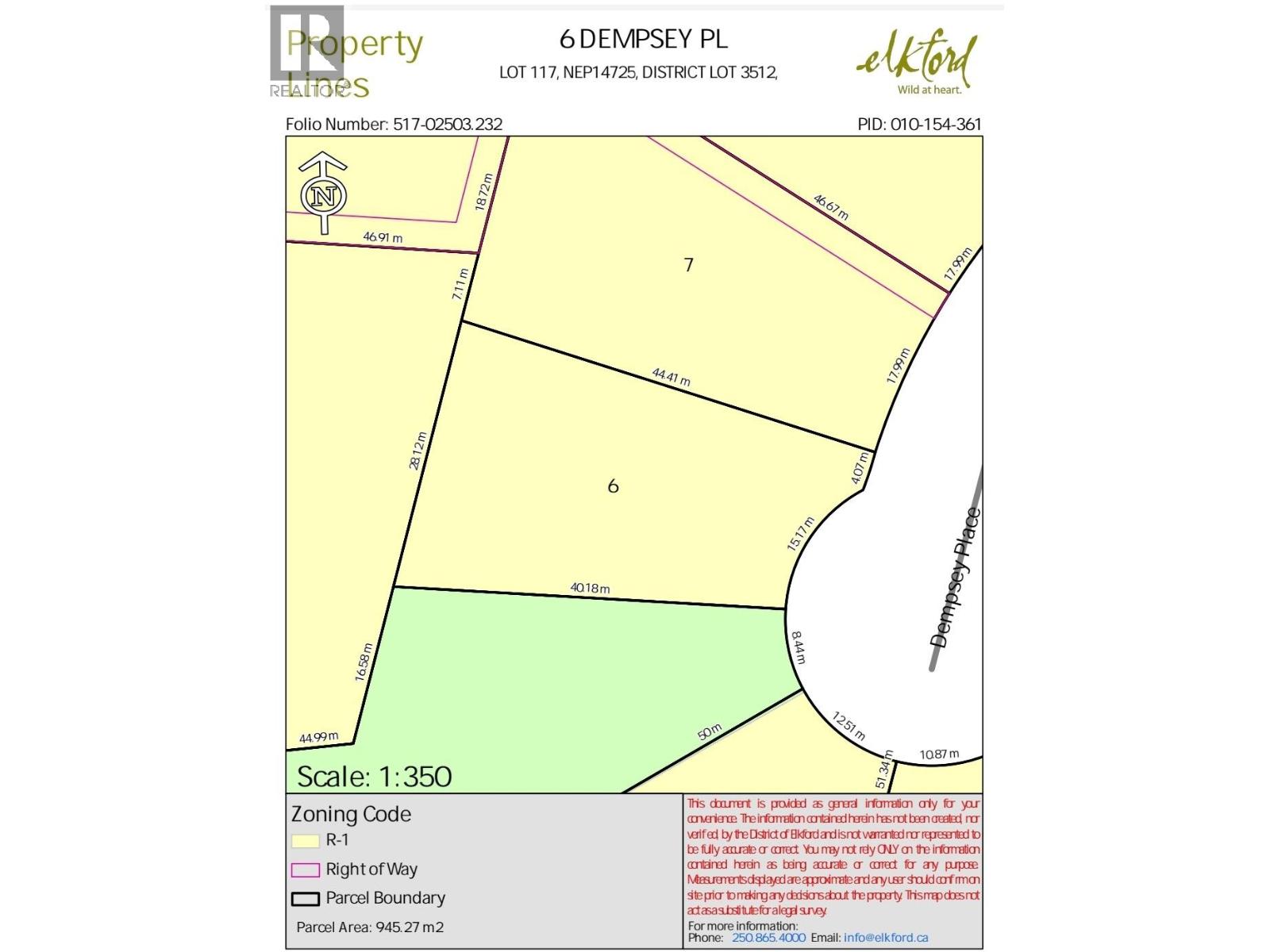  6 DEMPSEY Place, Elkford