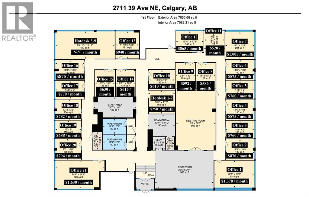 Office for Sale in   Avenue NE Horizon Calgary 