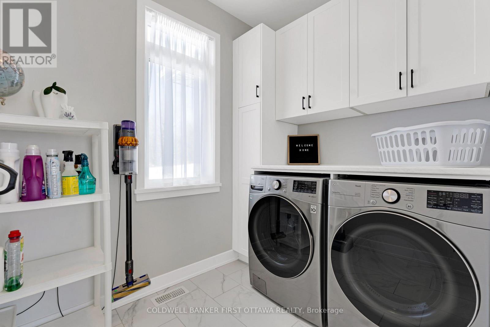 Main floor laundry room