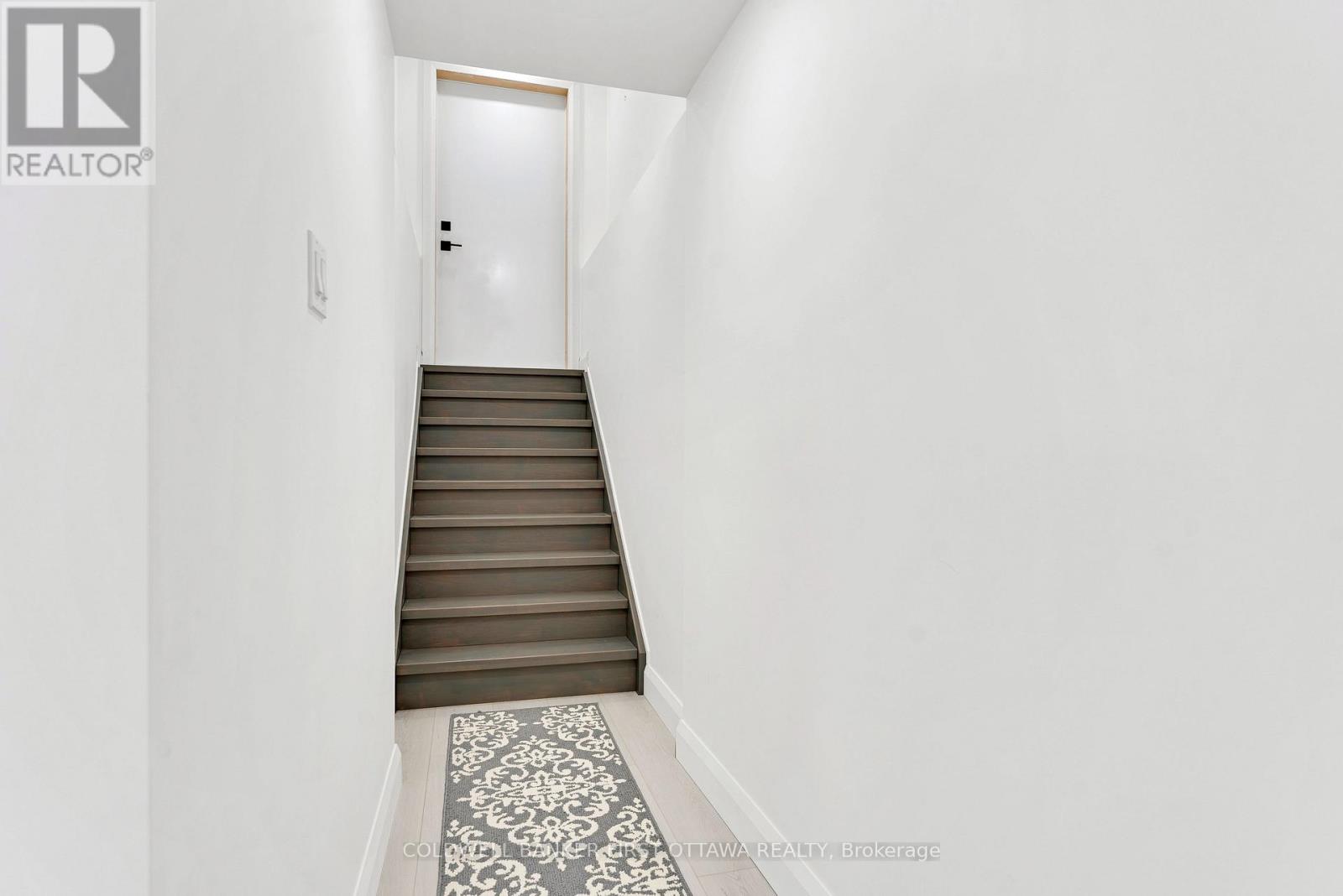 Lower level access to garage
