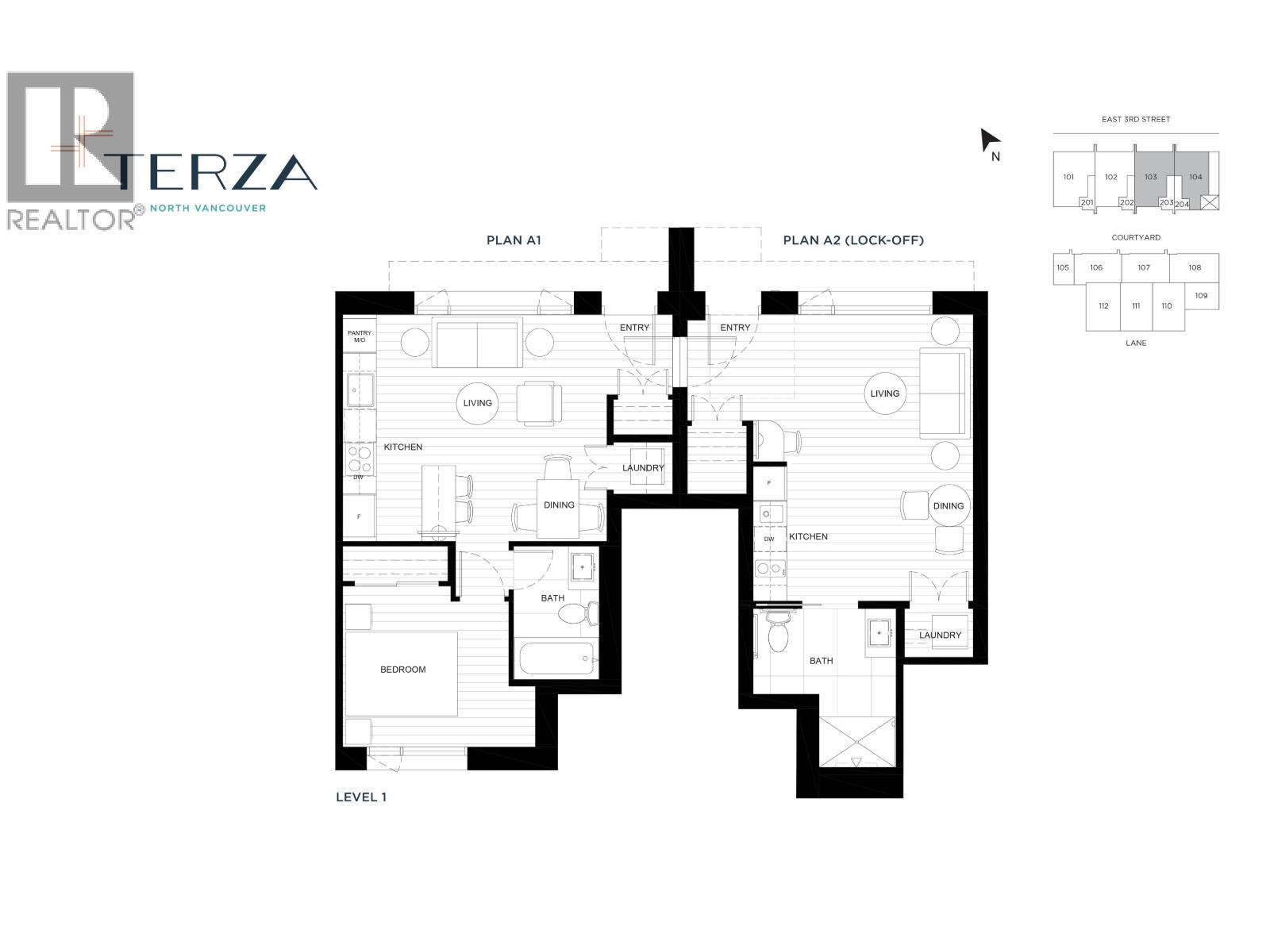 103A 103B-433 E 3RD STREET, North Vancouver
