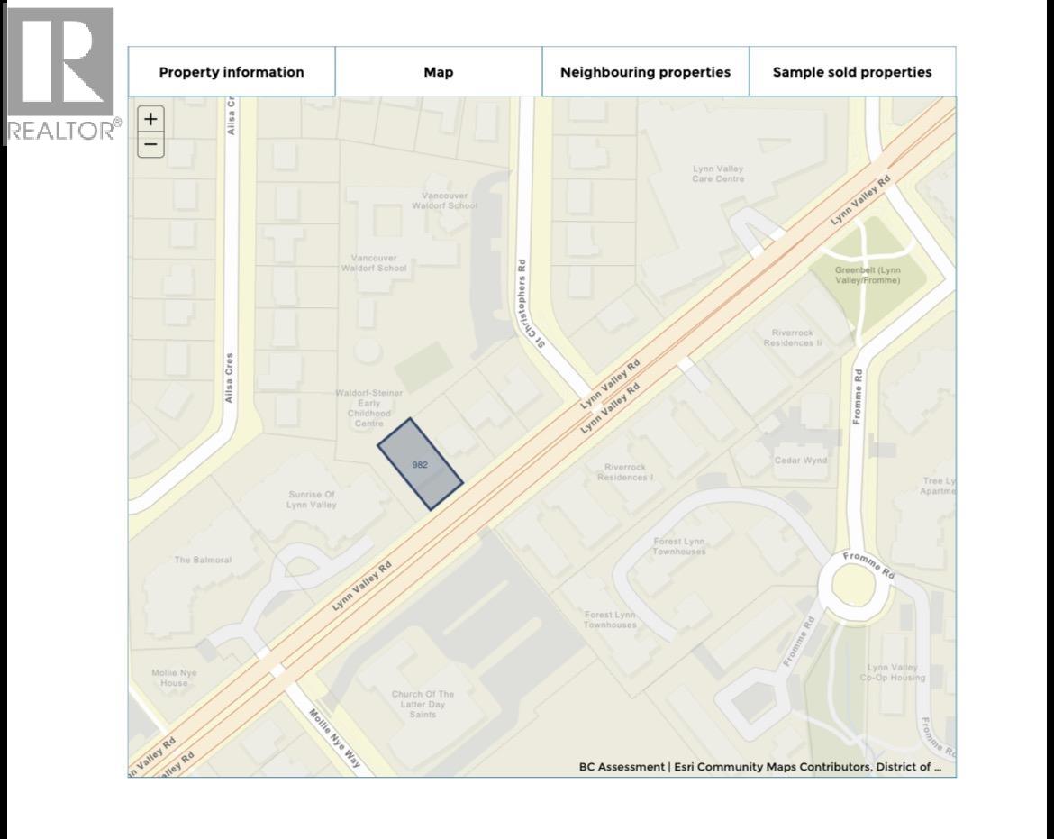 982 LYNN VALLEY ROAD