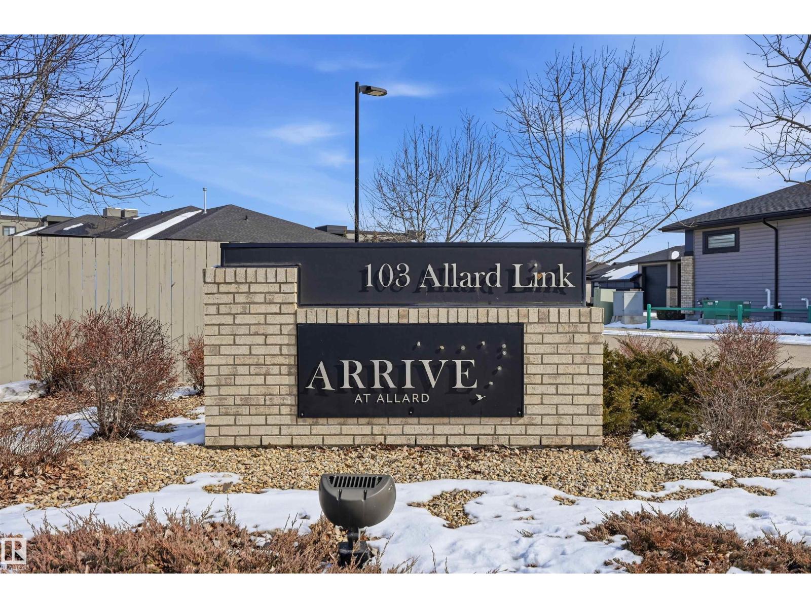 #1 103 ALLARD LI SW, Edmonton